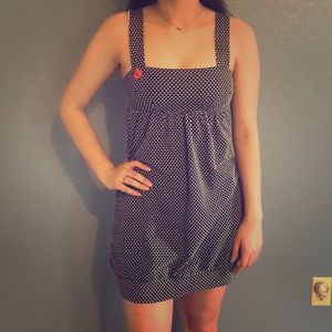 Polka dat mini dress